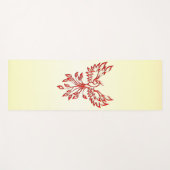 Tapis De Yoga Montées rouges de Phoenix (Devant (Horizontal))