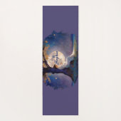 Tapis De Yoga Moonlit Dreamer - Serene Night Sky (Dos)