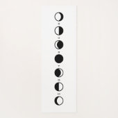 Tapis De Yoga MOONPHRASE Cool Moderne Phases Lune (Dos)