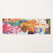 Tapis De Yoga Mort et vie, Gustav Klimt (Dos (Horizontal))