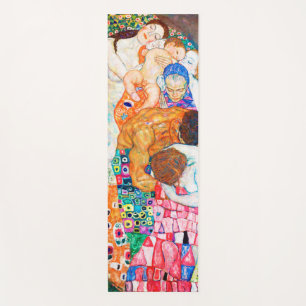 Tapis De Yoga Mort et vie, Gustav Klimt