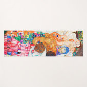 Tapis De Yoga Mort et vie, Gustav Klimt (Devant (Horizontal))