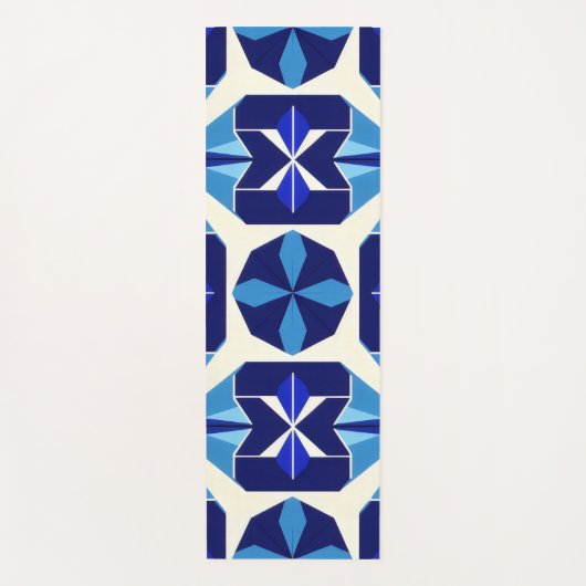 Tapis De Yoga Mosaic. (Devant)