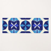 Tapis De Yoga Mosaic. (Devant (Horizontal))