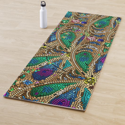 Tapis De Yoga Mosaïque (En situation)