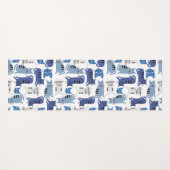 Tapis De Yoga Motif (Devant (Horizontal))