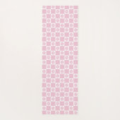 Tapis De Yoga Motif à fleurs roses (Dos)