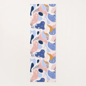 Tapis De Yoga Motif Abstrait coloré (Dos)