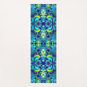 Tapis De Yoga Motif Abstrait symétrique coloré (Devant)