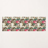 Tapis De Yoga Motif animal tropical (Devant (Horizontal))