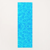 Tapis De Yoga Motif Aqua Avec Réflexion Vagues (Devant)
