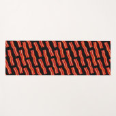 Tapis De Yoga Motif Bacon savoureux (Devant (Horizontal))