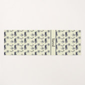 Tapis De Yoga Motif botanique du Nil, coutume (Devant (Horizontal))