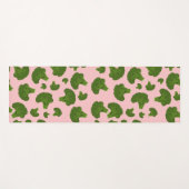 Tapis De Yoga Motif Broccoli (Devant (Horizontal))