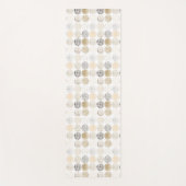 Tapis De Yoga Motif circulaire Abstrait neutre 2 (Devant)