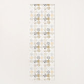 Tapis De Yoga Motif circulaire Abstrait neutre 2 (Dos)