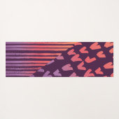 Tapis De Yoga motif coloré personnalisé (Dos (Horizontal))