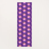 Tapis De Yoga Motif cool double face rose (Dos)