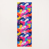 Tapis De Yoga motif coups de pinceaux (Dos)