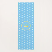 Tapis De Yoga Motif Couronne et étoile (Dos)