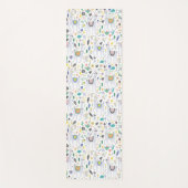 Tapis De Yoga Motif d'alpaga de griffonnage (Devant)