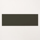 Tapis De Yoga Motif d'antiquités Brown Fleur (Dos (Horizontal))