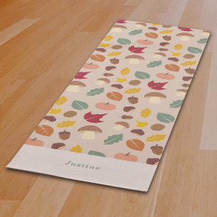 Tapis De Yoga Motif d'automne Yoga Mat