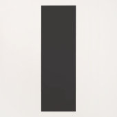 Tapis De Yoga Motif de bijoux Black Opal moderne (Dos)