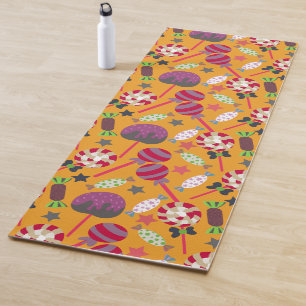 Tapis De Yoga Motif de bonbons   motif Lollies   lollipop 23