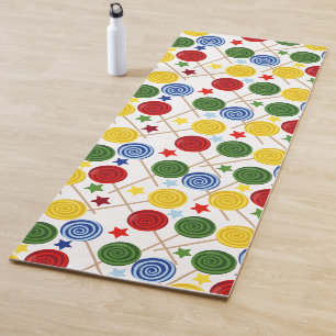 Tapis De Yoga Motif de bonbons motif Lollies lollipop 43