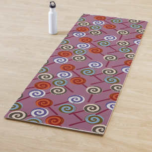 Tapis De Yoga Motif de bonbons motif Lollies lollipop 49
