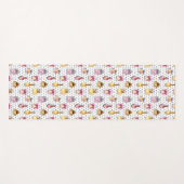 Tapis De Yoga Motif de bouteille de Parfum (Devant (Horizontal))