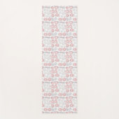 Tapis De Yoga Motif de cercle de point de polka (Devant)