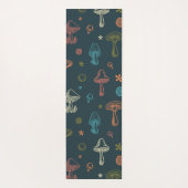 Tapis De Yoga Motif de champignons Whimsical (Dos)