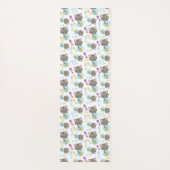 Tapis De Yoga Motif De Chats, Chats Mignons, Chatons, Poisson (Dos)