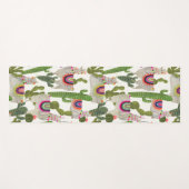 Tapis De Yoga Motif de collection Llamarama (Devant (Horizontal))