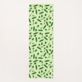 Tapis De Yoga Motif de concombre (Devant)