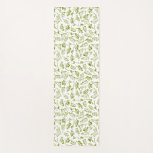 Motif de feuille de bouteille d'olive verte chic m