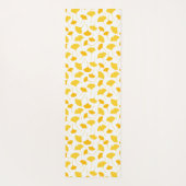 Tapis De Yoga Motif de feuilles de Ginkgo jaune (Dos)