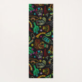 Tapis De Yoga Motif de Fiesta du Mexique (Dos)