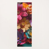 Tapis De Yoga Motif de fleurs (Dos)