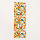 Tapis De Yoga Motif de fleurs de champignons Super rétro (Devant)