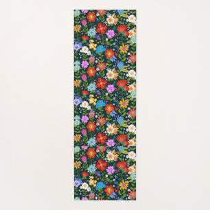 Tapis De Yoga Motif de fleurs sans soudure Ditsy-13554