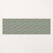 Tapis De Yoga Motif de fraise mignonne (Devant (Horizontal))