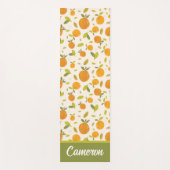 Tapis De Yoga Motif de fruits cuits à la chair (Devant)