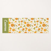 Tapis De Yoga Motif de fruits cuits à la chair (Devant (Horizontal))