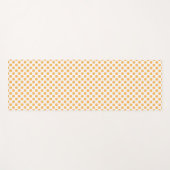 Tapis De Yoga Motif de fruits orange (Devant (Horizontal))