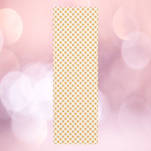 Tapis De Yoga Motif de fruits orange