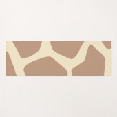 Tapis De Yoga Motif de girafe moderne (Devant (Horizontal))