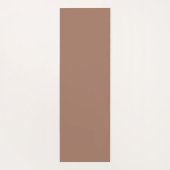 Tapis De Yoga Motif de Houndstooth Mocha Mousse et blanc (Dos)